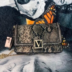 Victoria secret snake print bag